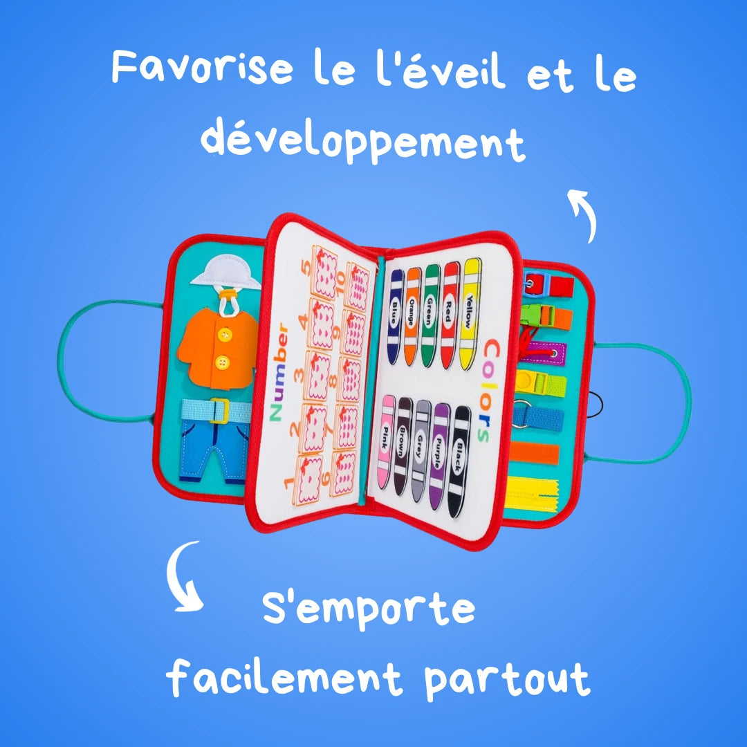 MontéMallette™ - kit d'éveil sensoriel Montessori
