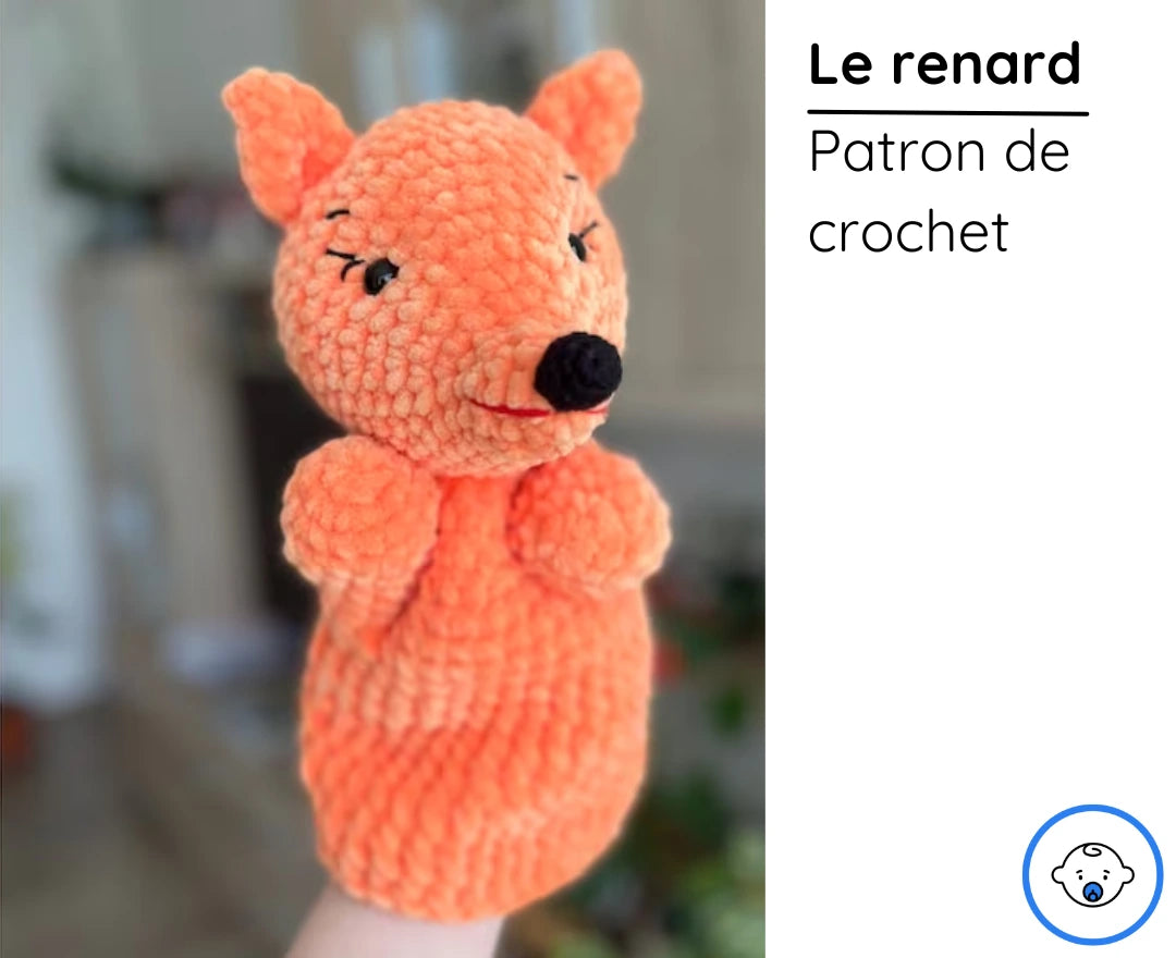 Marionnettes à main : Animaux de la forêt  - patrons de crochet