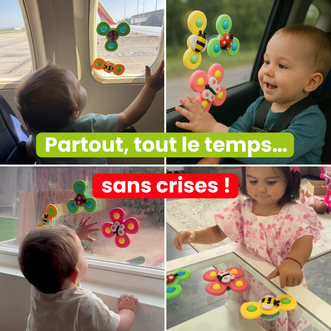 TourniBaby™ - Lot de 3 + Crabe interactif offert