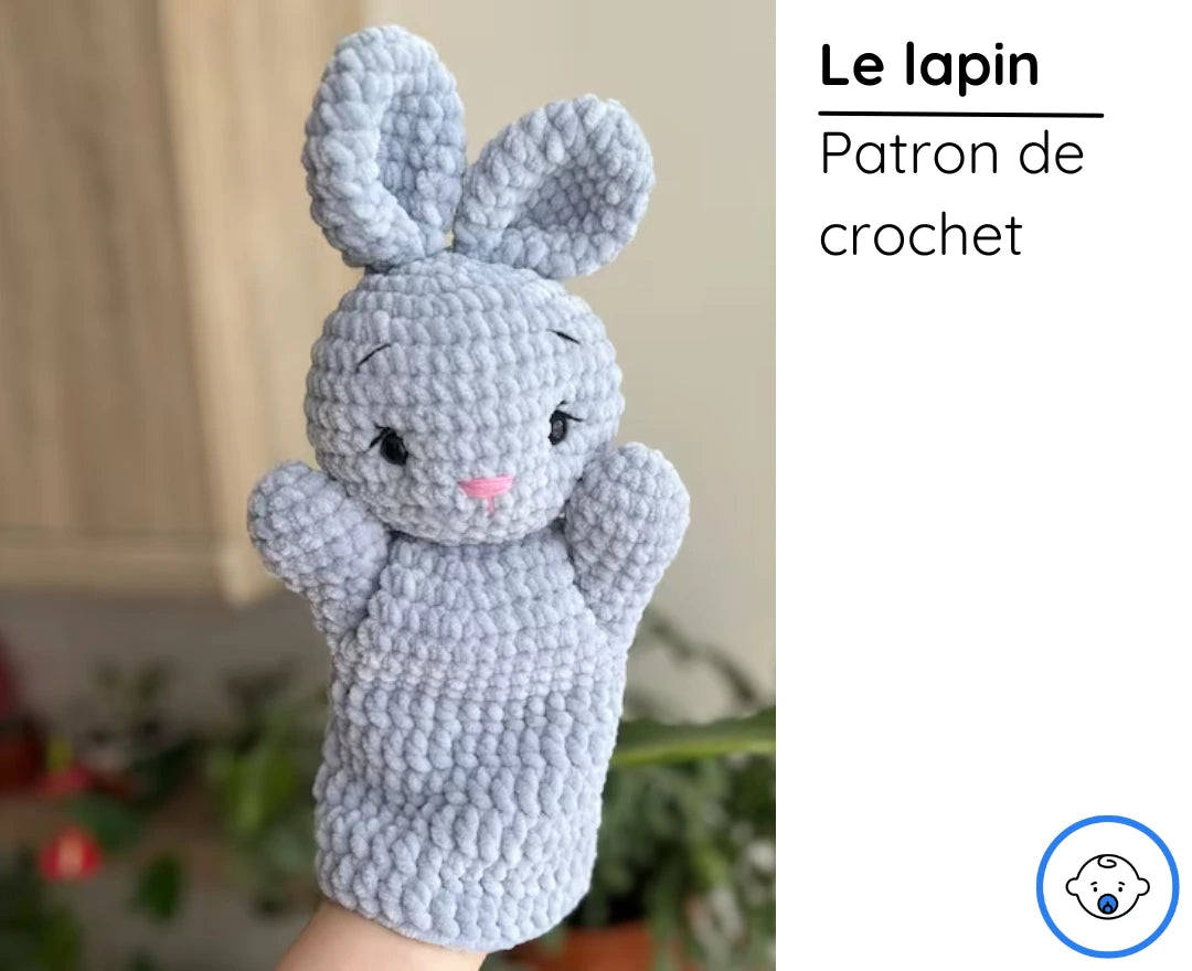 Marionnettes à main : Animaux de la forêt  - patrons de crochet