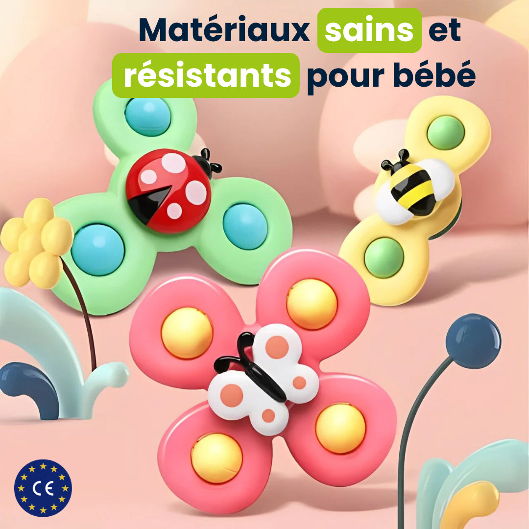 TourniBaby™ - Lot de 3 + Crabe interactif offert