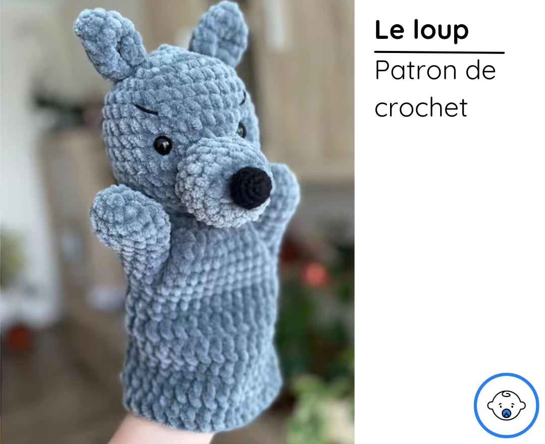 Marionnettes à main : Animaux de la forêt  - patrons de crochet