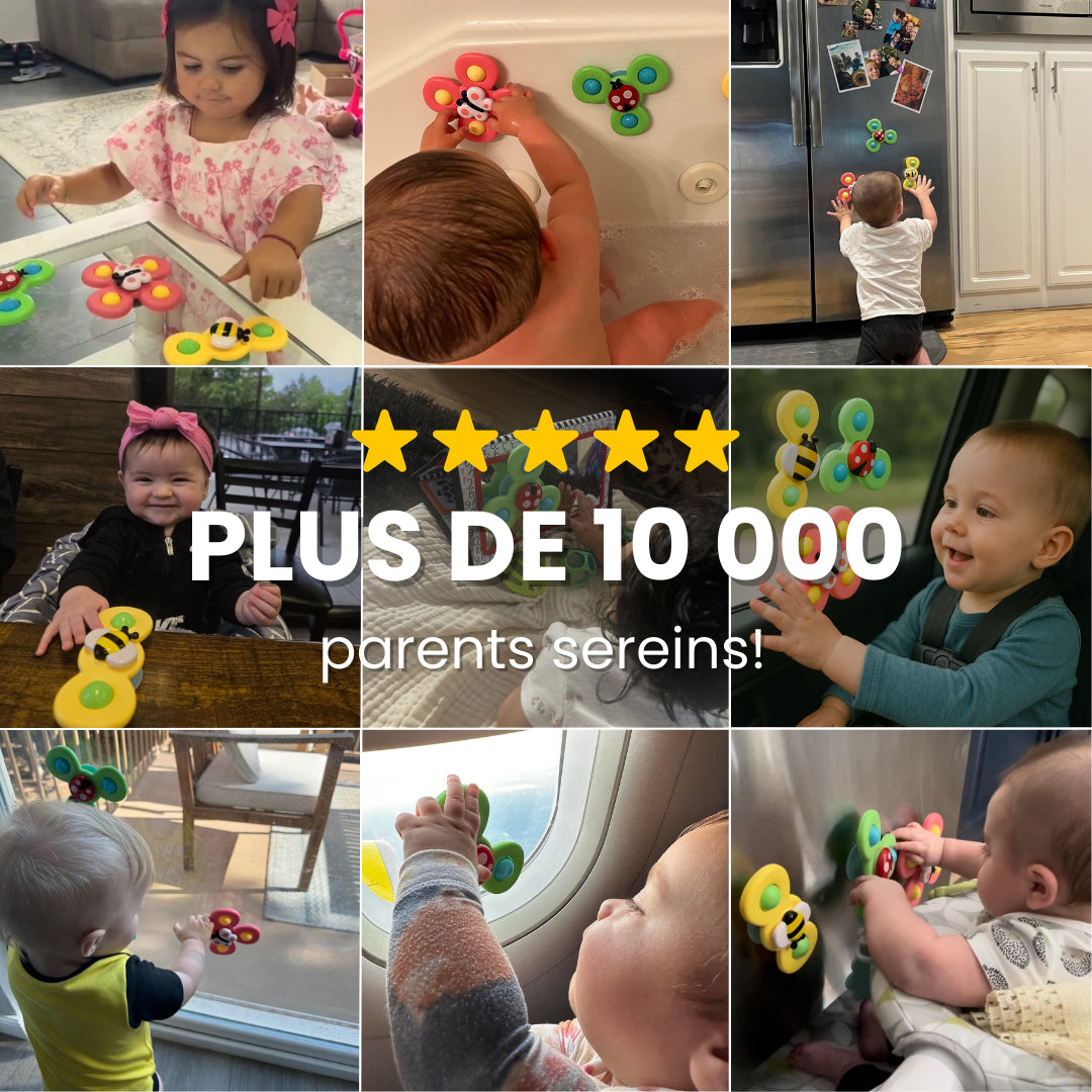 TourniBaby™ - Lot de 3 + Crabe interactif offert