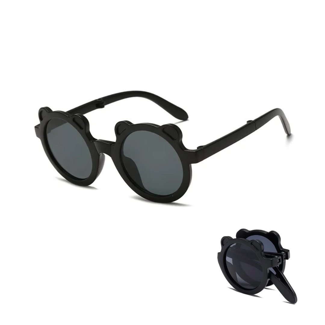 Lunettes de soleil bébé ours - Polarisées & pliables (0-3 ans)