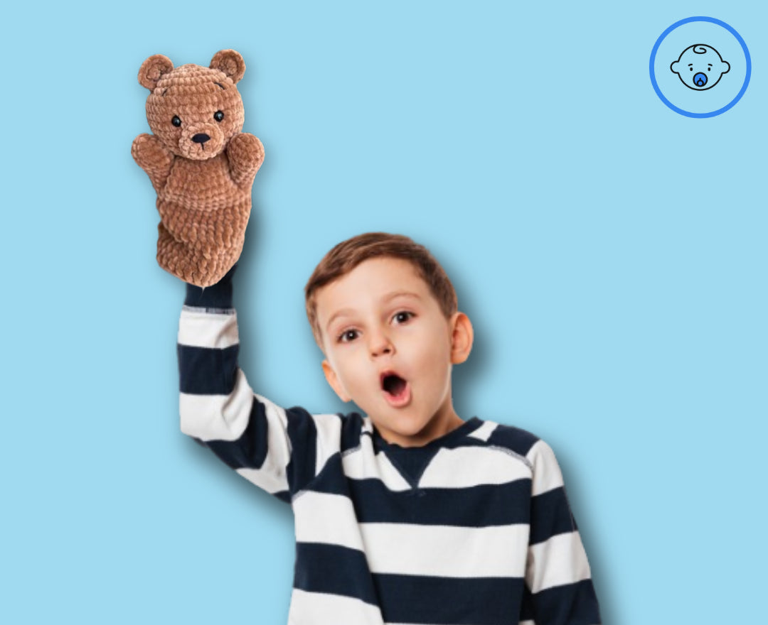 Marionnettes à main : Animaux de la forêt  - patrons de crochet