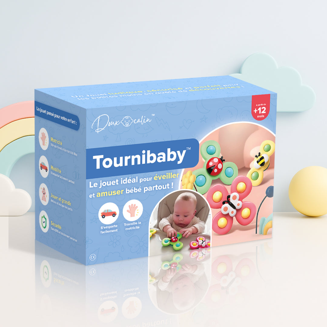 TourniBaby™ - Lot de 3 + Crabe interactif offert