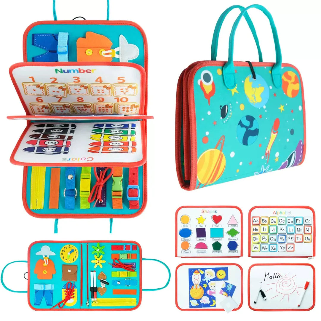 MontéMallette™ - kit d'éveil sensoriel Montessori
