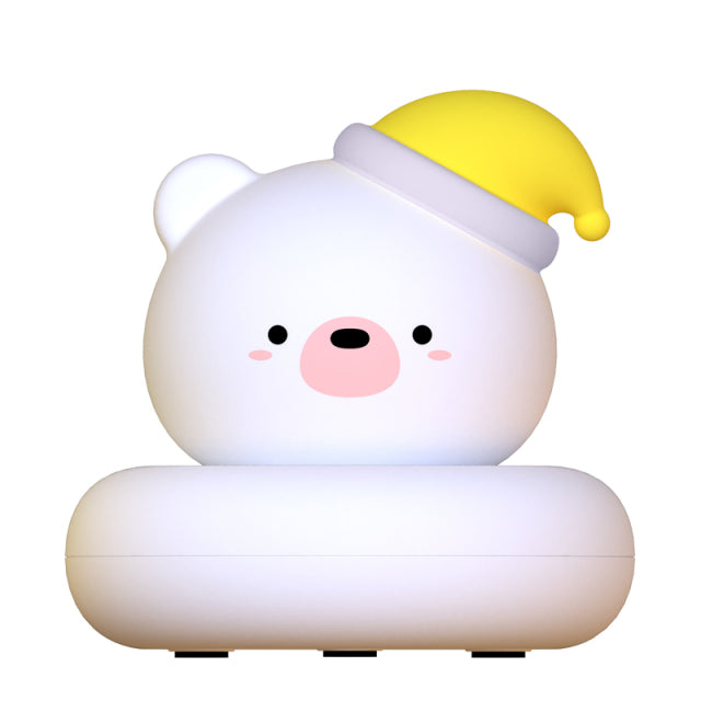 Petite veilleuse César l'Ours blanc