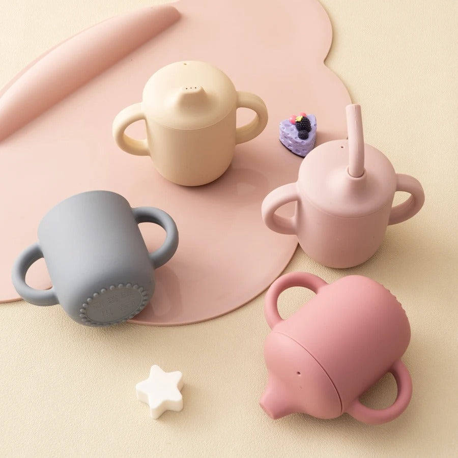 Mon Premier Gobelet - Verre anti-renversement silicone