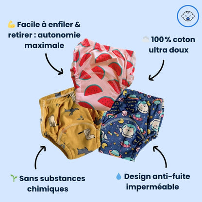 Les culottes d'apprentissage