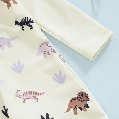 Maillot de bain anti-UV avec chapeau - Motif animaux