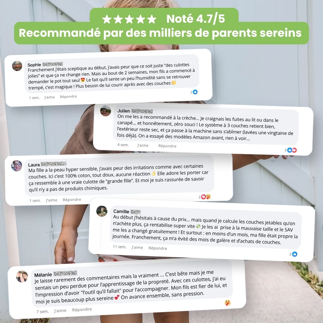 Les culottes d'apprentissage