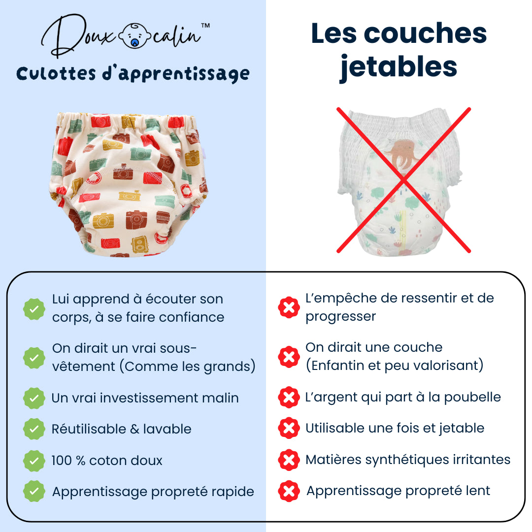 Les culottes d'apprentissage