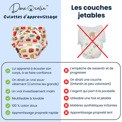 Les culottes d'apprentissage
