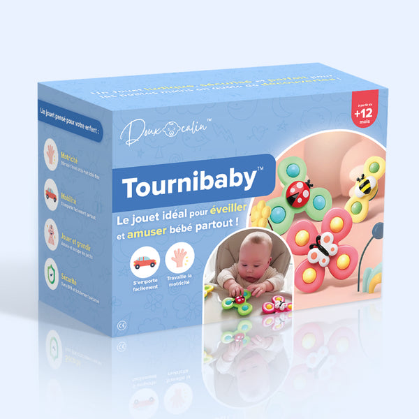 TourniBaby™ - Lot de 3 + Crabe interactif offert