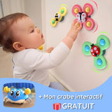TourniBaby™ - Lot de 3 + Crabe interactif offert