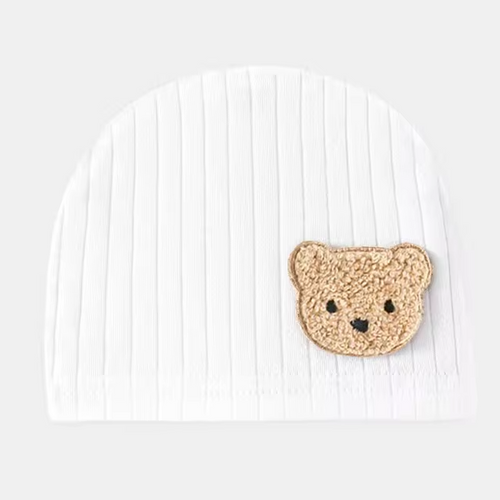 Bonnet nouveau né Ourson