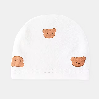 Bonnet nouveau né Ourson