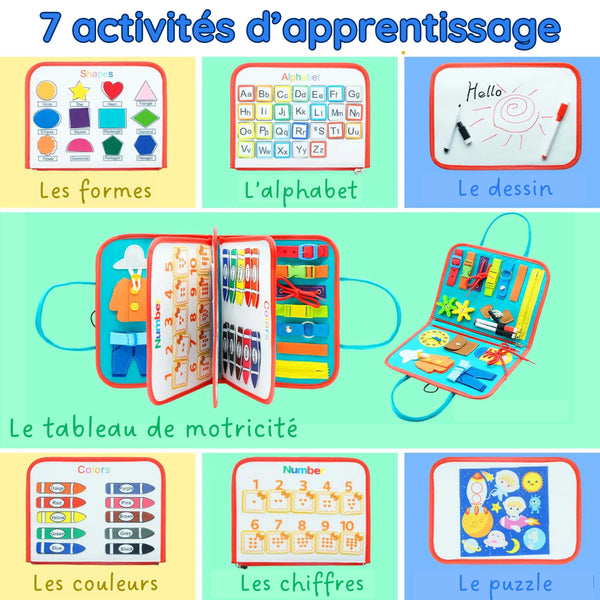 MontéMallette™ - kit d'éveil sensoriel Montessori