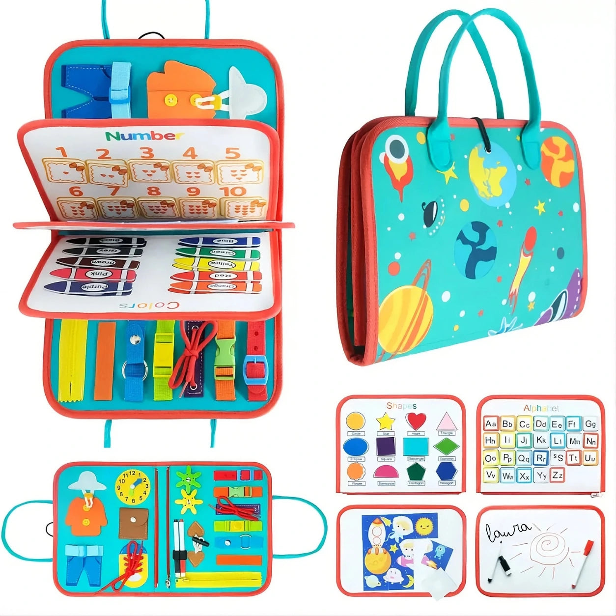 MontéMallette™ - kit d'éveil sensoriel Montessori