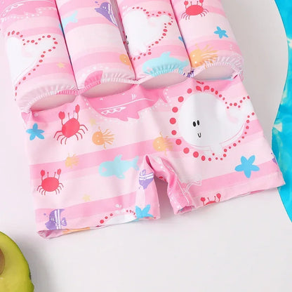 NageSûre™ - Maillot de bain flottant sécurisé & bonnet