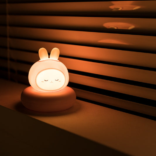 Petite veilleuse Suzi la Lapine rose